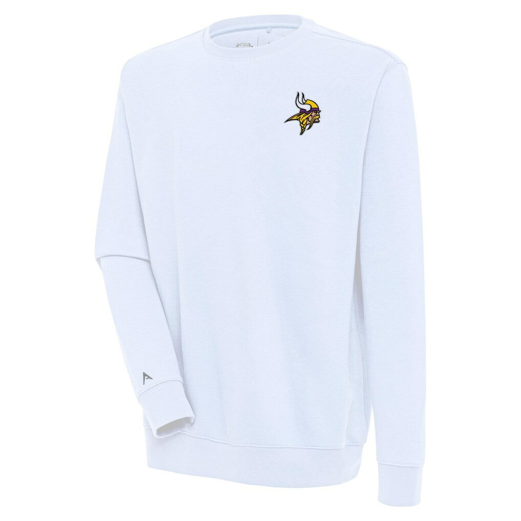 Minnesota Vikings Antigua Victory Pullover Sweatshirt White - NFL