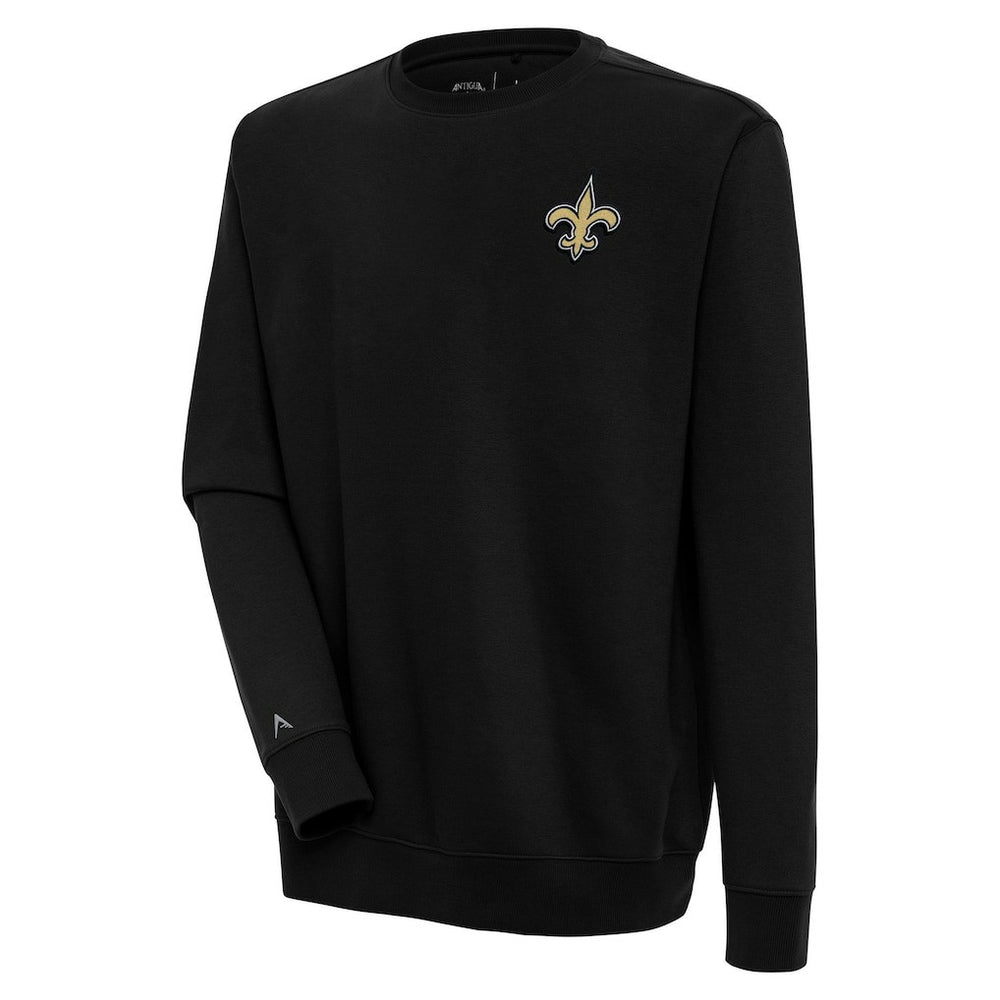 New Orleans Saints Antigua Victory Pullover Sweatshirt Black - NFL