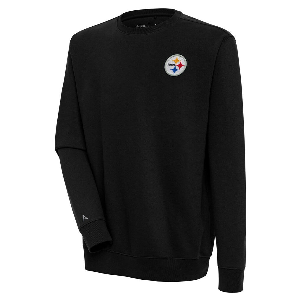 Pittsburgh Steelers Antigua Victory Pullover Sweatshirt Black - NFL