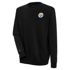 Pittsburgh Steelers Antigua Victory Pullover Sweatshirt Black - NFL