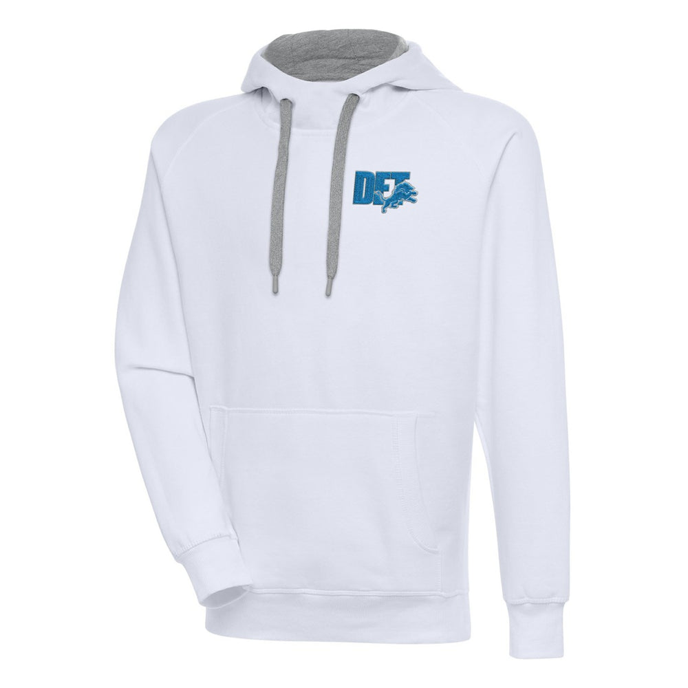 Detroit Lions Antigua Victory Pullover Hoodie White - NFL