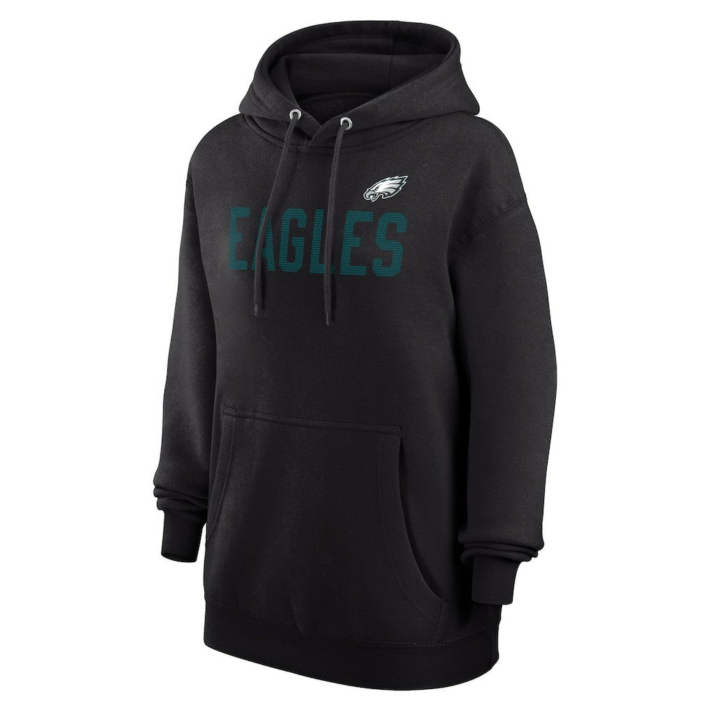 Philadelphia Eagles G-III 4Her by Carl Banks Women's Dot Print Pullover Hoodie Black - NFL