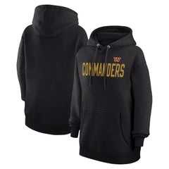 Washington Commanders G-III 4Her by Carl Banks Women's Dot Print Pullover Hoodie Black - NFL