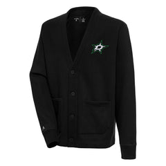 Dallas Stars - Antigua Victory Cardigan Black