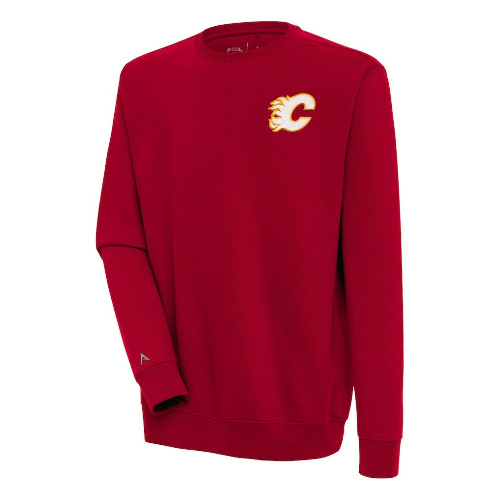 Calgary Flames - Antigua Victory Pullover Sweatshirt Red