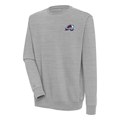 Colorado Avalanche - Antigua Victory Pullover Sweatshirt Heather Gray
