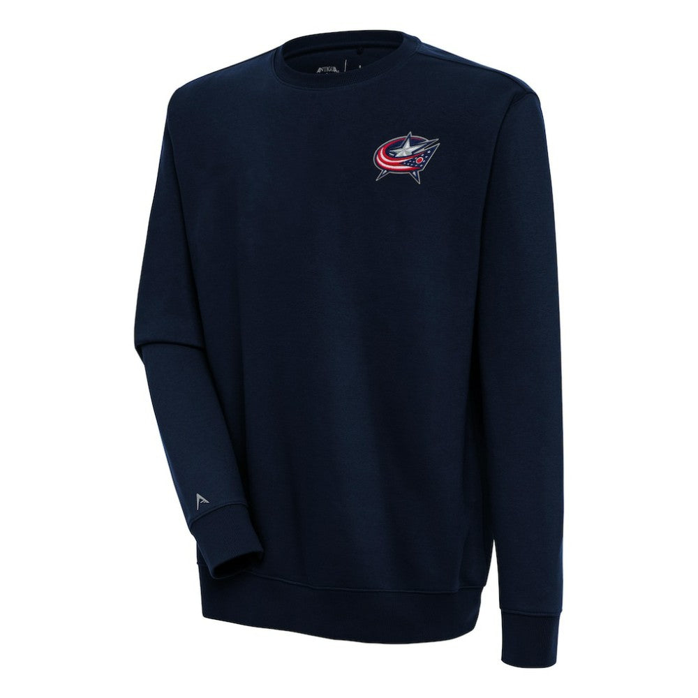Columbus Blue Jackets - Antigua Victory Pullover Sweatshirt Navy