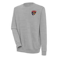 Florida Panthers - Antigua Victory Pullover Sweatshirt Heather Gray