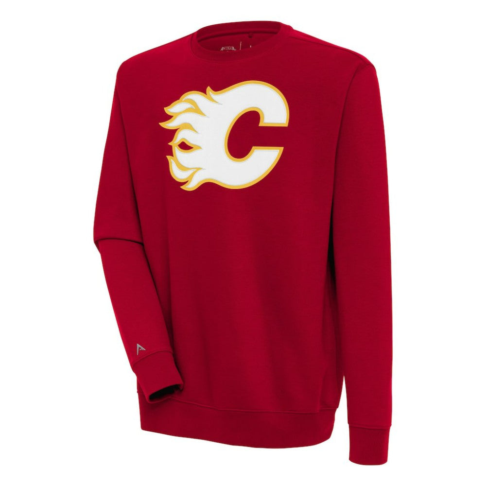Calgary Flames - Antigua Victory Pullover Sweatshirt Red