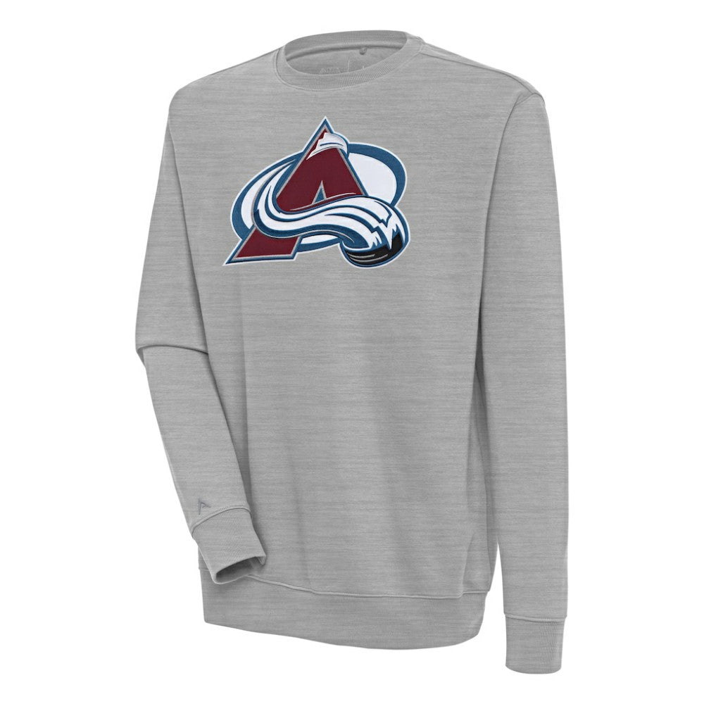 Colorado Avalanche - Antigua Victory Pullover Sweatshirt Heather Gray