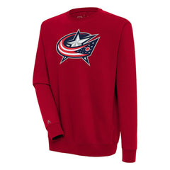 Columbus Blue Jackets - Antigua Victory Pullover Sweatshirt Red