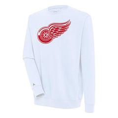 Detroit Red Wings - Antigua Victory Pullover Sweatshirt White