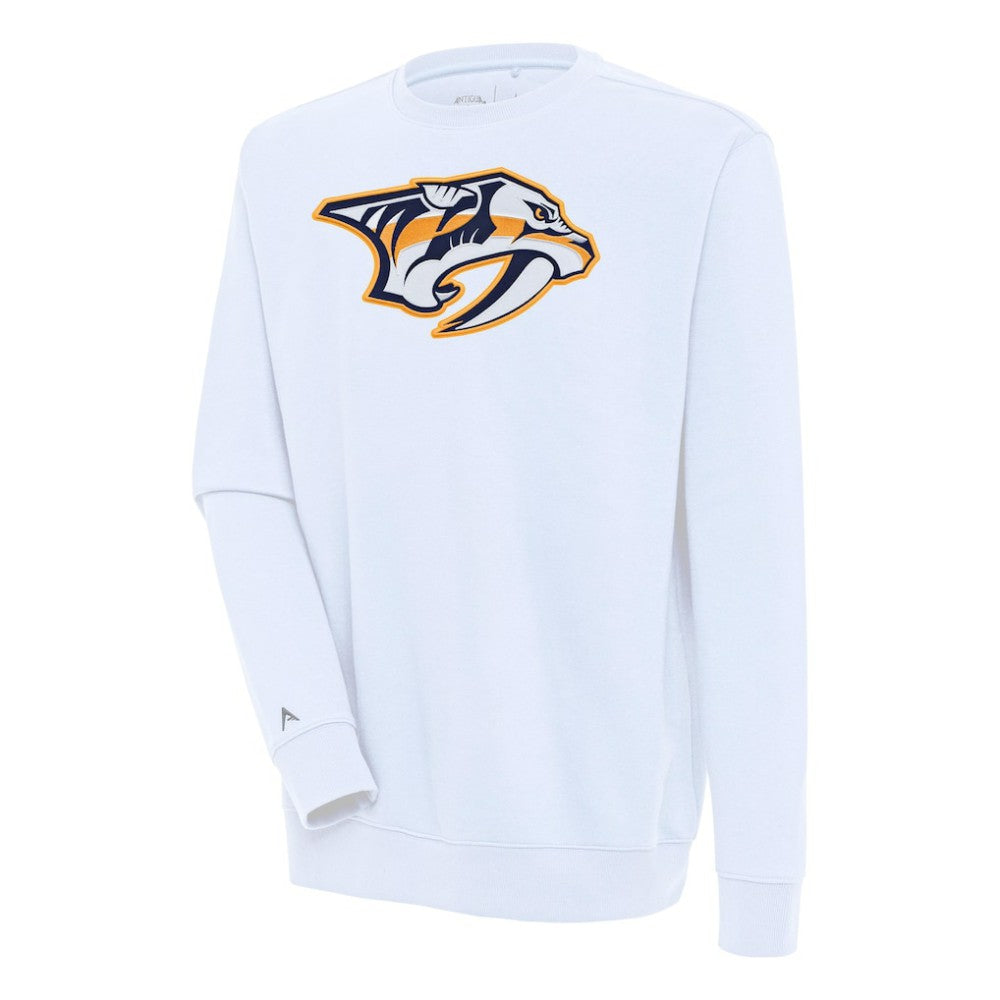 Nashville Predators - Antigua Victory Pullover Sweatshirt White