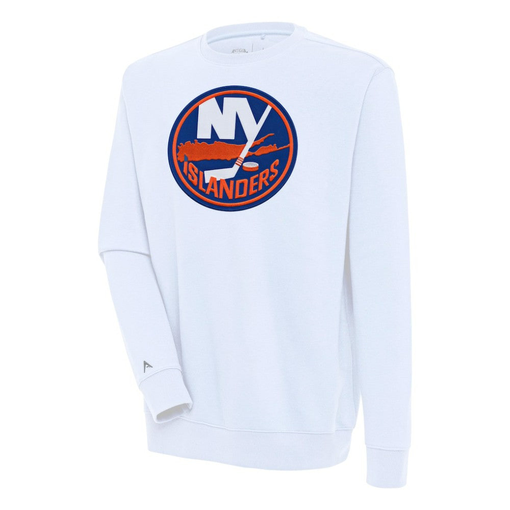 New York Islanders - Antigua Victory Pullover Sweatshirt White