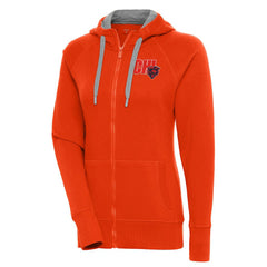 Chicago Bears Antigua Women's Victory Full-Zip Hoodie Orange - NFL