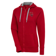 Tampa Bay Buccaneers Antigua Women's Victory Full-Zip Hoodie Red - NFL