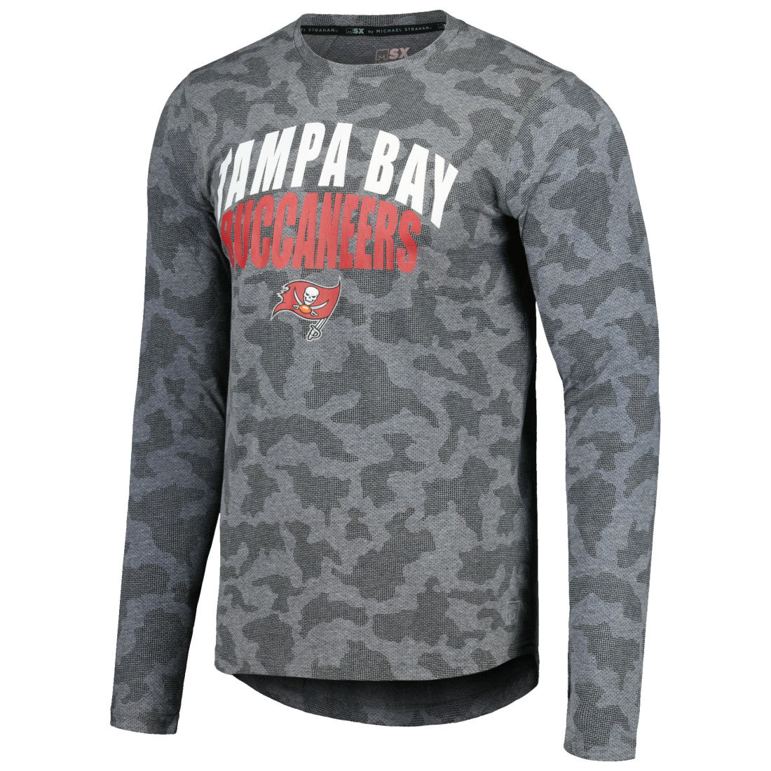 Tampa Bay Buccaneers Starter Long Sleeve T-Shirt Heather Charcoal - NFL