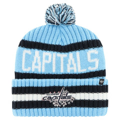 Washington Capitals '47 Cherry Blossom Bering Cuffed Knit Hat with Pom Light Blue