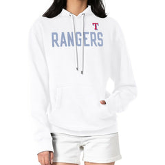 Texas Rangers G-III 4Her by Carl Banks Women's Dot Print Pullover Hoodie On Sale