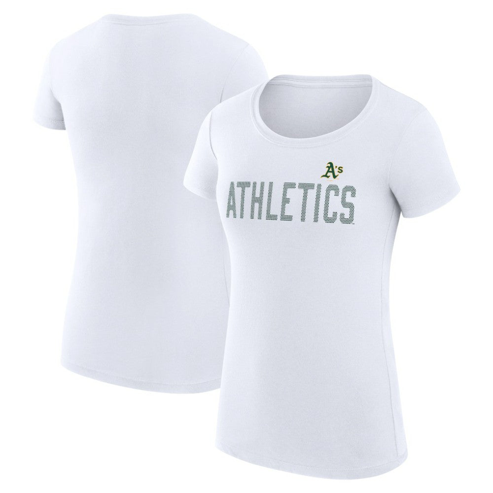 Athletics G-III 4Her by Carl Banks Women's Super-Slim Fit Lightweight Dot Print T-Shirt Sale