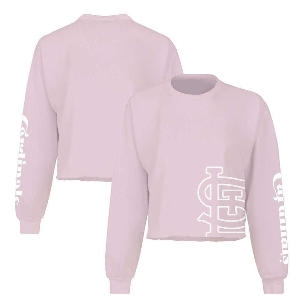 St. Louis Cardinals Fanatics Women's Cropped Slouchy Long Sleeve T-Shirt Near Me