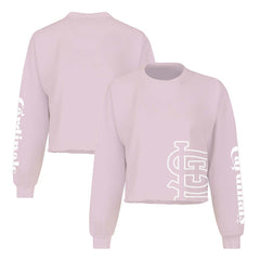 St. Louis Cardinals Fanatics Women's Cropped Slouchy Long Sleeve T-Shirt Near Me