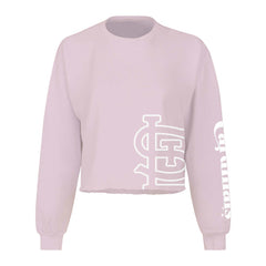 St. Louis Cardinals Fanatics Women's Cropped Slouchy Long Sleeve T-Shirt Near Me