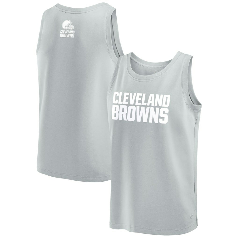 Cleveland Browns Elements Tank Top Gray - Fanatics