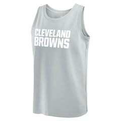 Cleveland Browns Elements Tank Top Gray - Fanatics