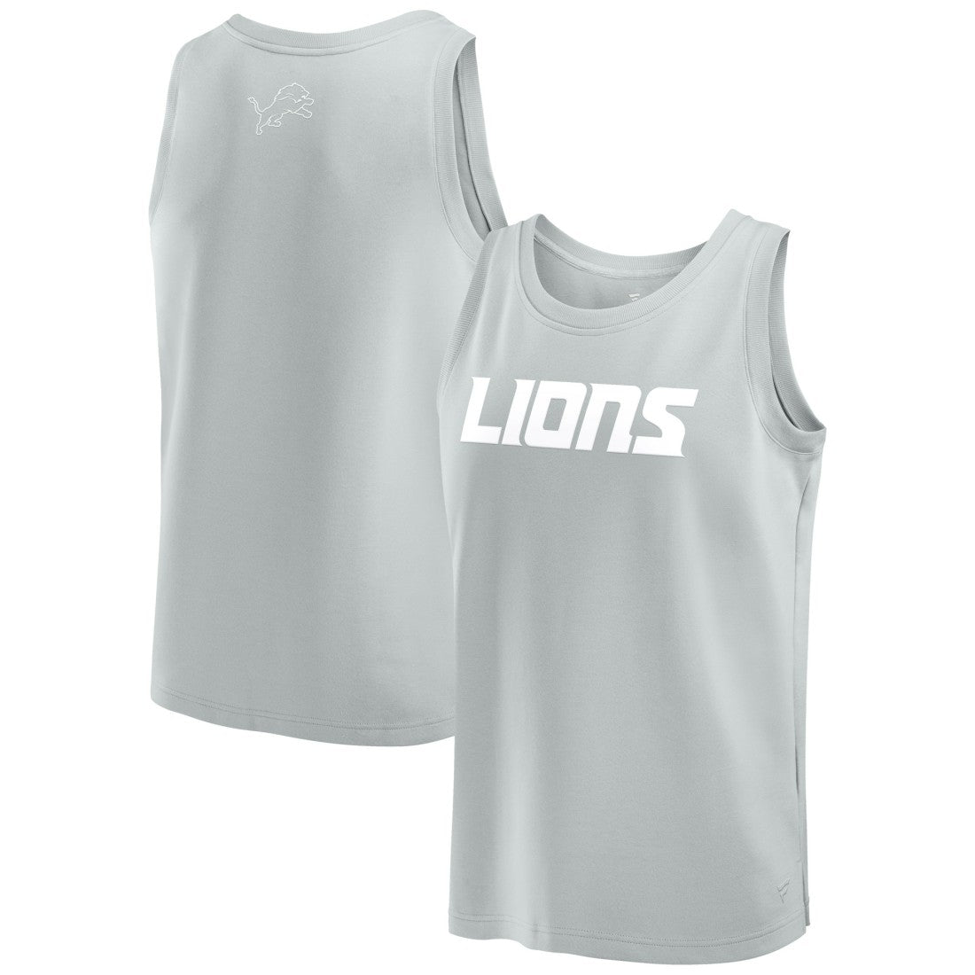 Detroit Lions Elements Tank Top Gray - Fanatics