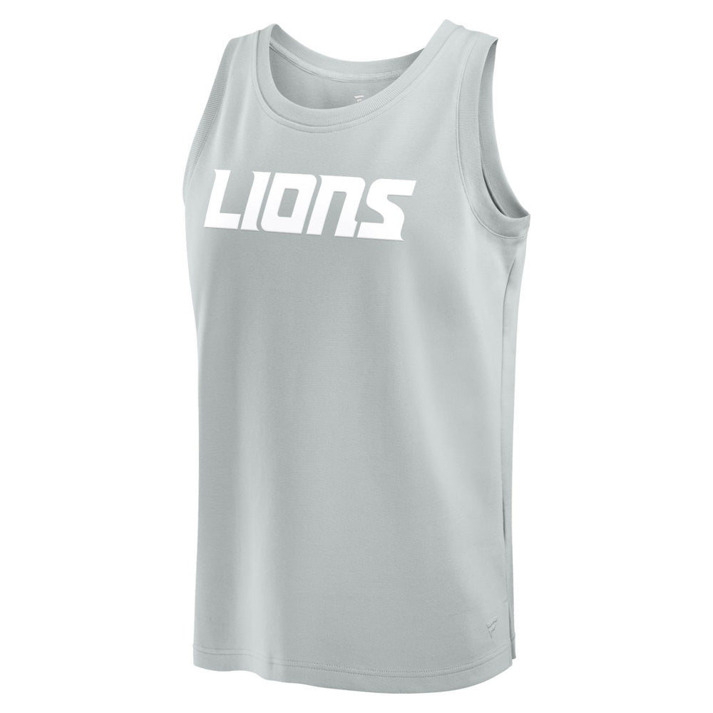 Detroit Lions Elements Tank Top Gray - Fanatics