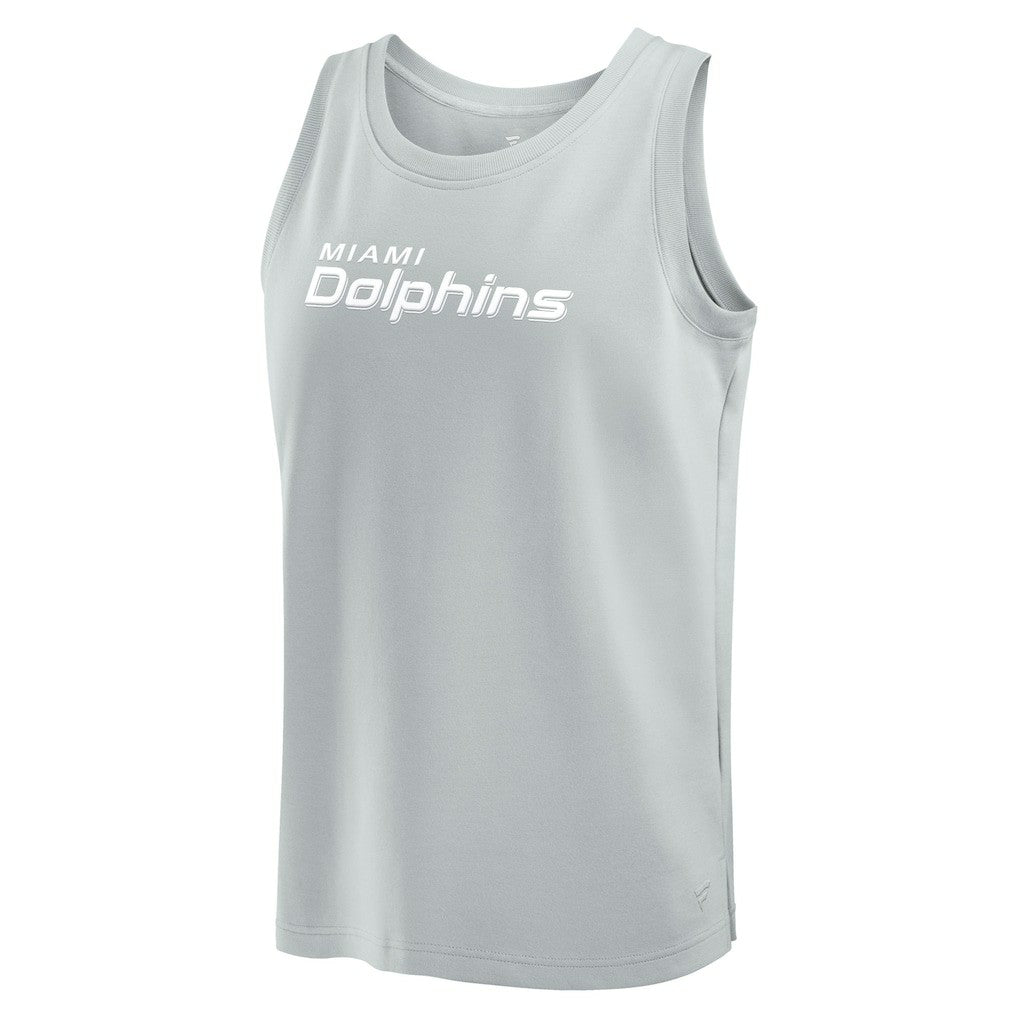 Miami Dolphins Elements Tank Top Gray - Fanatics