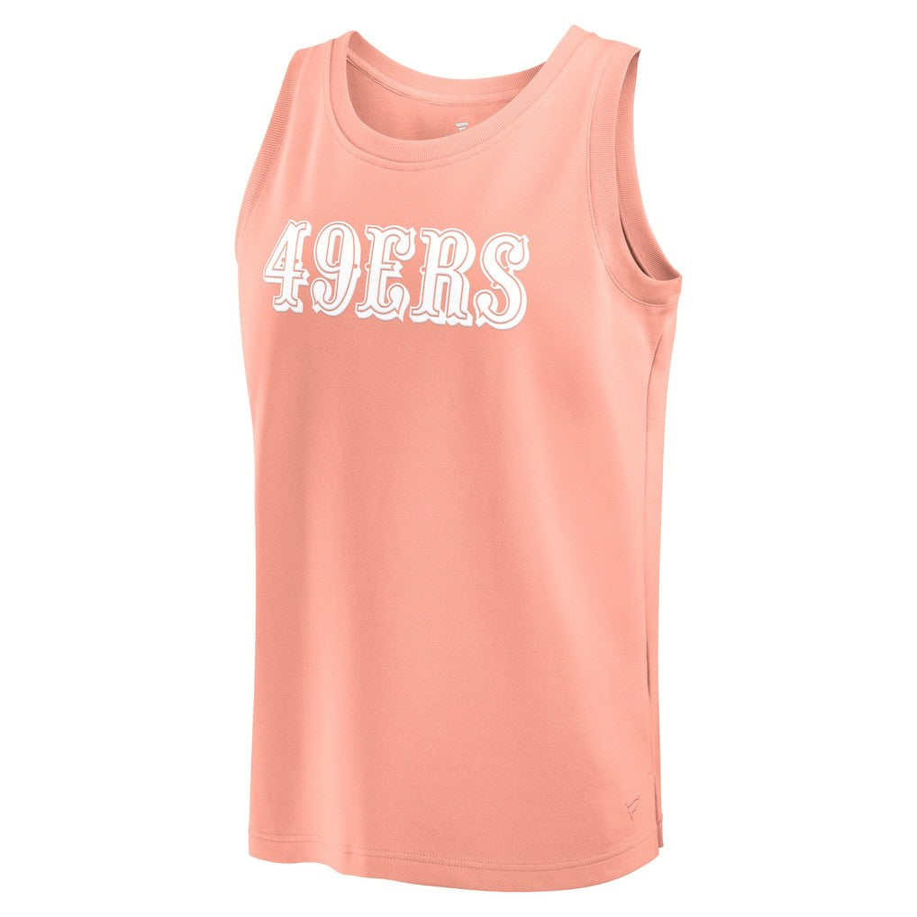 San Francisco 49ers Elements Tank Top Coral - Fanatics