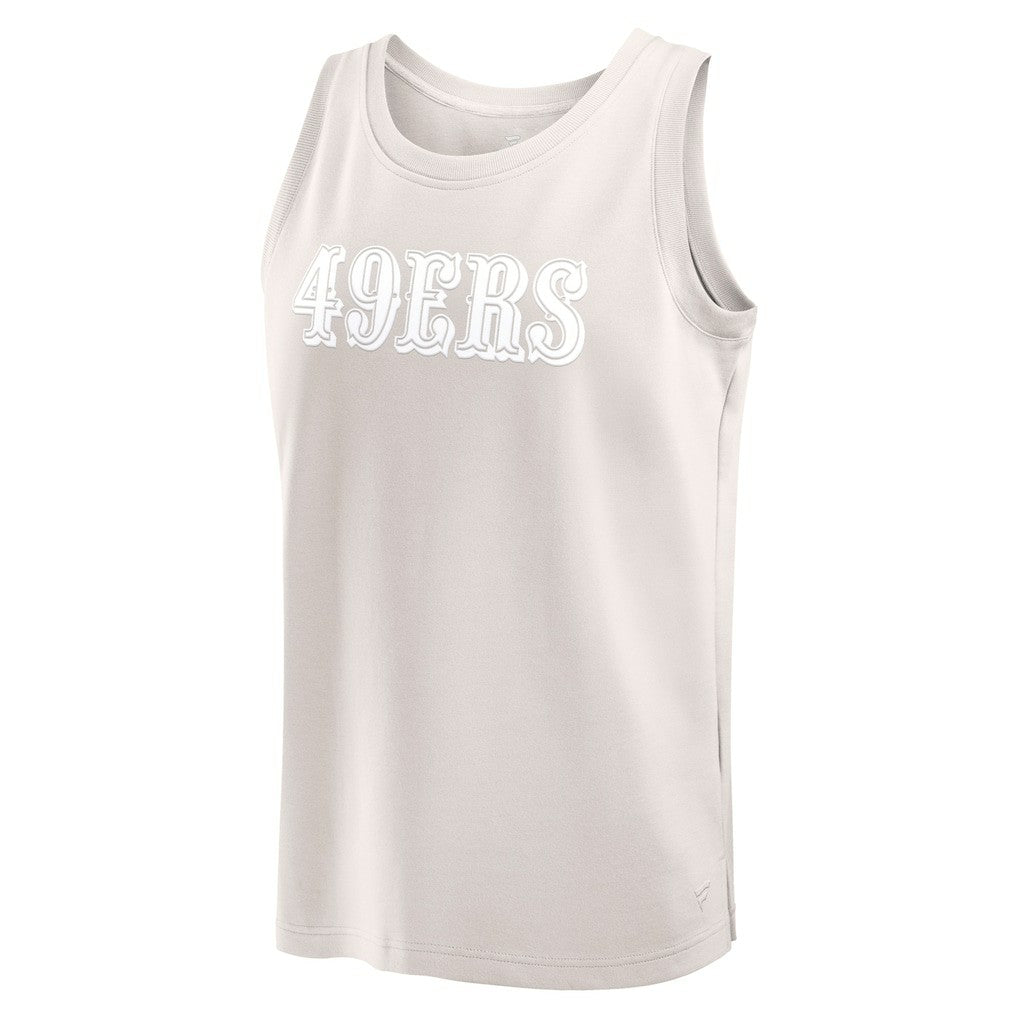 San Francisco 49ers Elements Tank Top Cream - Fanatics