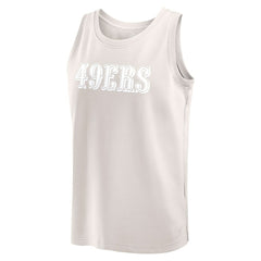 San Francisco 49ers Elements Tank Top Cream - Fanatics
