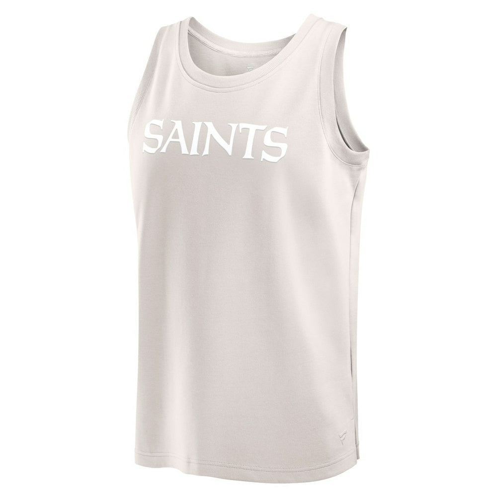 New Orleans Saints Elements Tank Top Cream - Fanatics