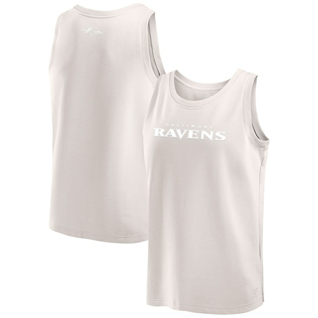Baltimore Ravens Elements Tank Top Cream - Fanatics