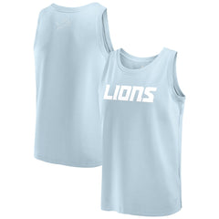 Detroit Lions Elements Tank Top Light Blue - Fanatics