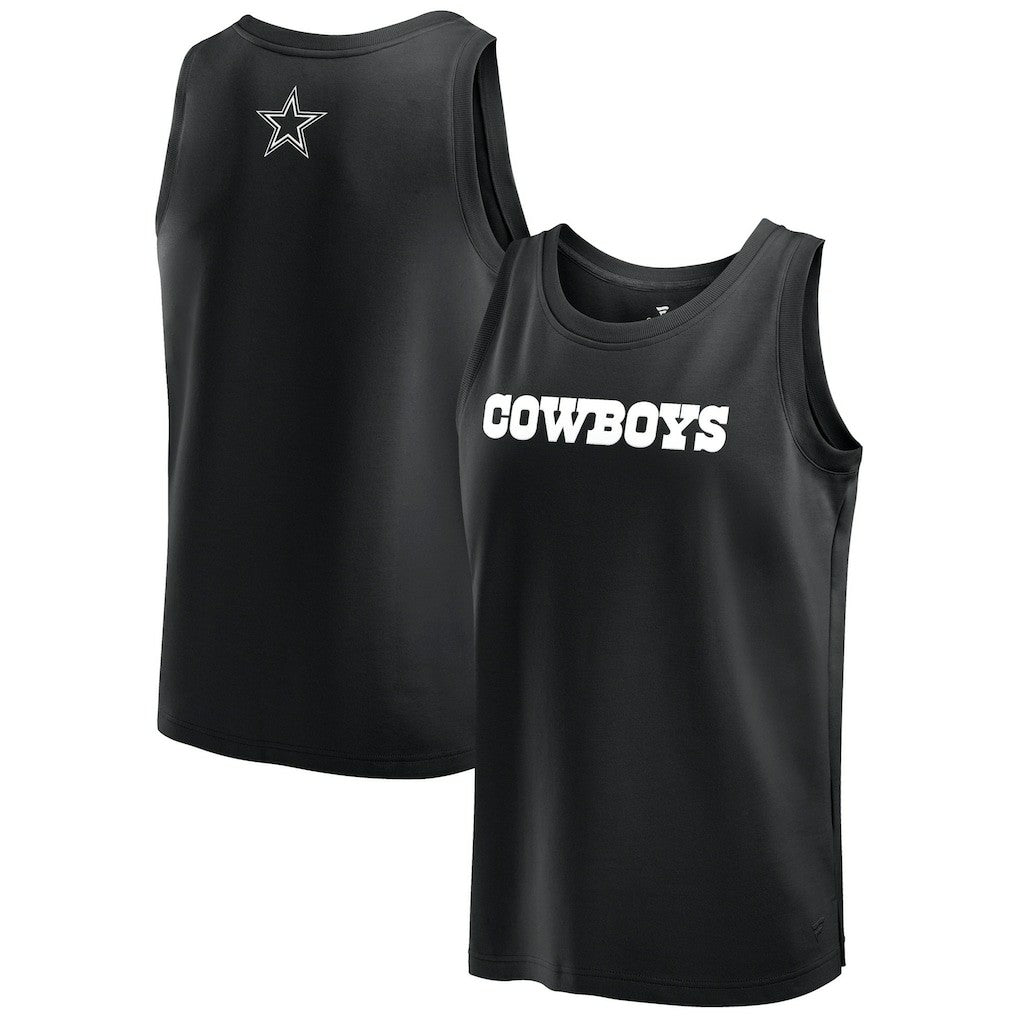 Dallas Cowboys Elements Tank Top Black - Fanatics