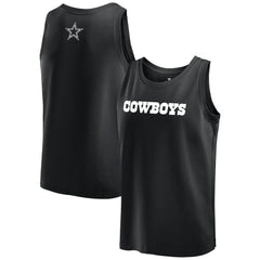 Dallas Cowboys Elements Tank Top Black - Fanatics