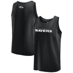 Baltimore Ravens Elements Tank Top Black - Fanatics