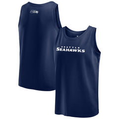 Seattle Seahawks Elements Tank Top College Navy - Fanatics