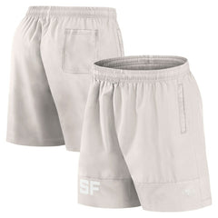 San Francisco 49ers Elements Shorts Cream - Fanatics