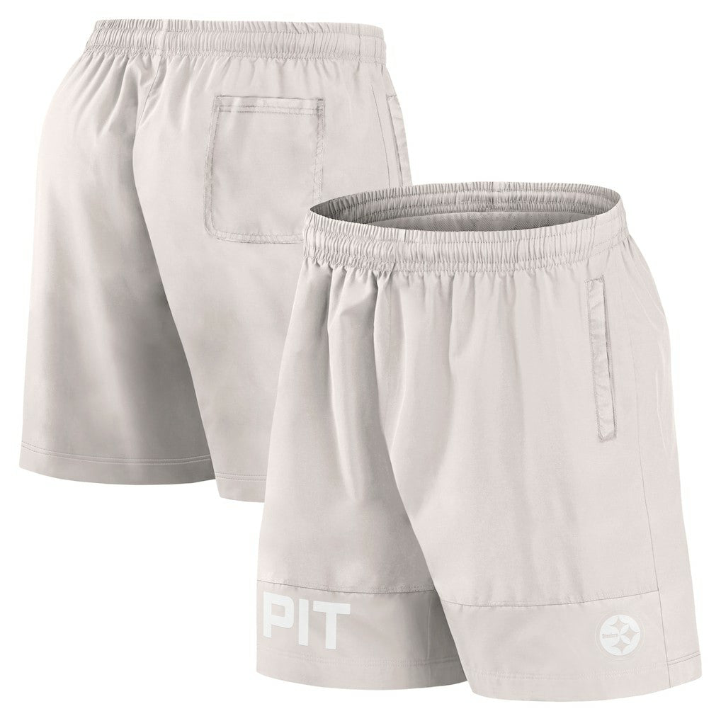 Pittsburgh Steelers Elements Shorts Cream - Fanatics