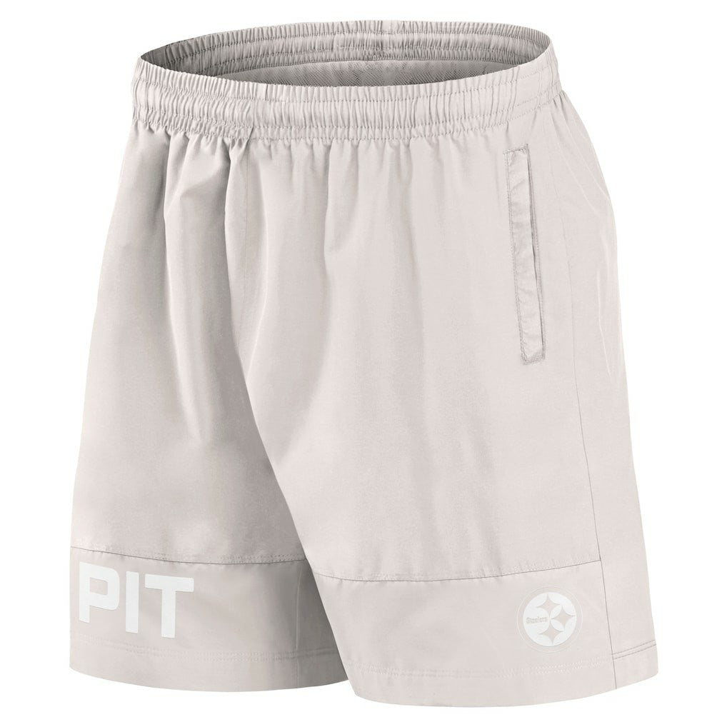 Pittsburgh Steelers Elements Shorts Cream - Fanatics