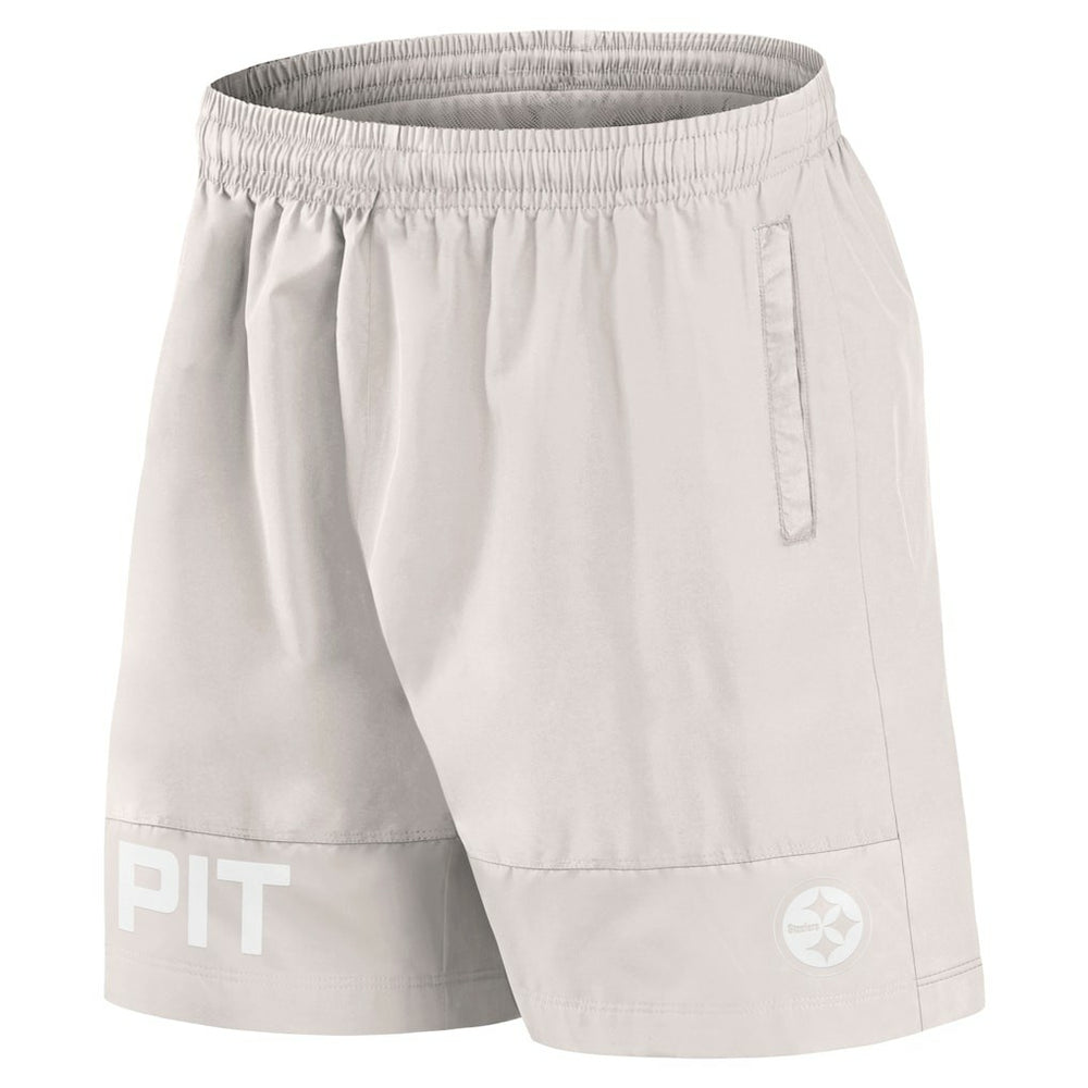 Pittsburgh Steelers Elements Shorts Cream - Fanatics
