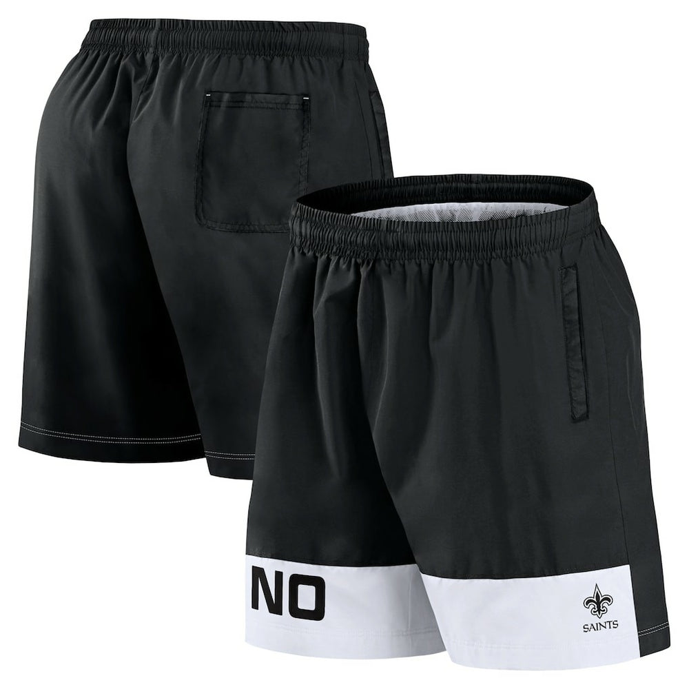 New Orleans Saints Elements Shorts Black - Fanatics