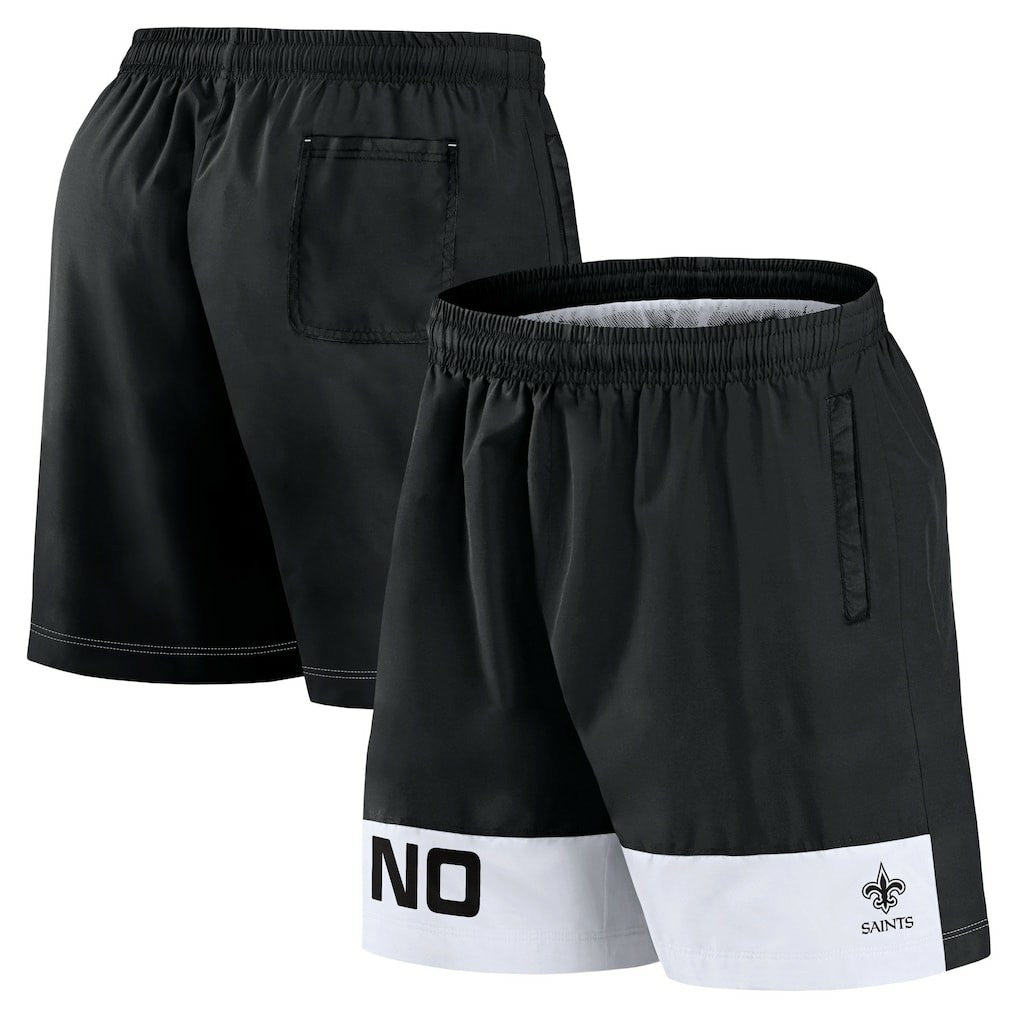 New Orleans Saints Elements Shorts Black - Fanatics