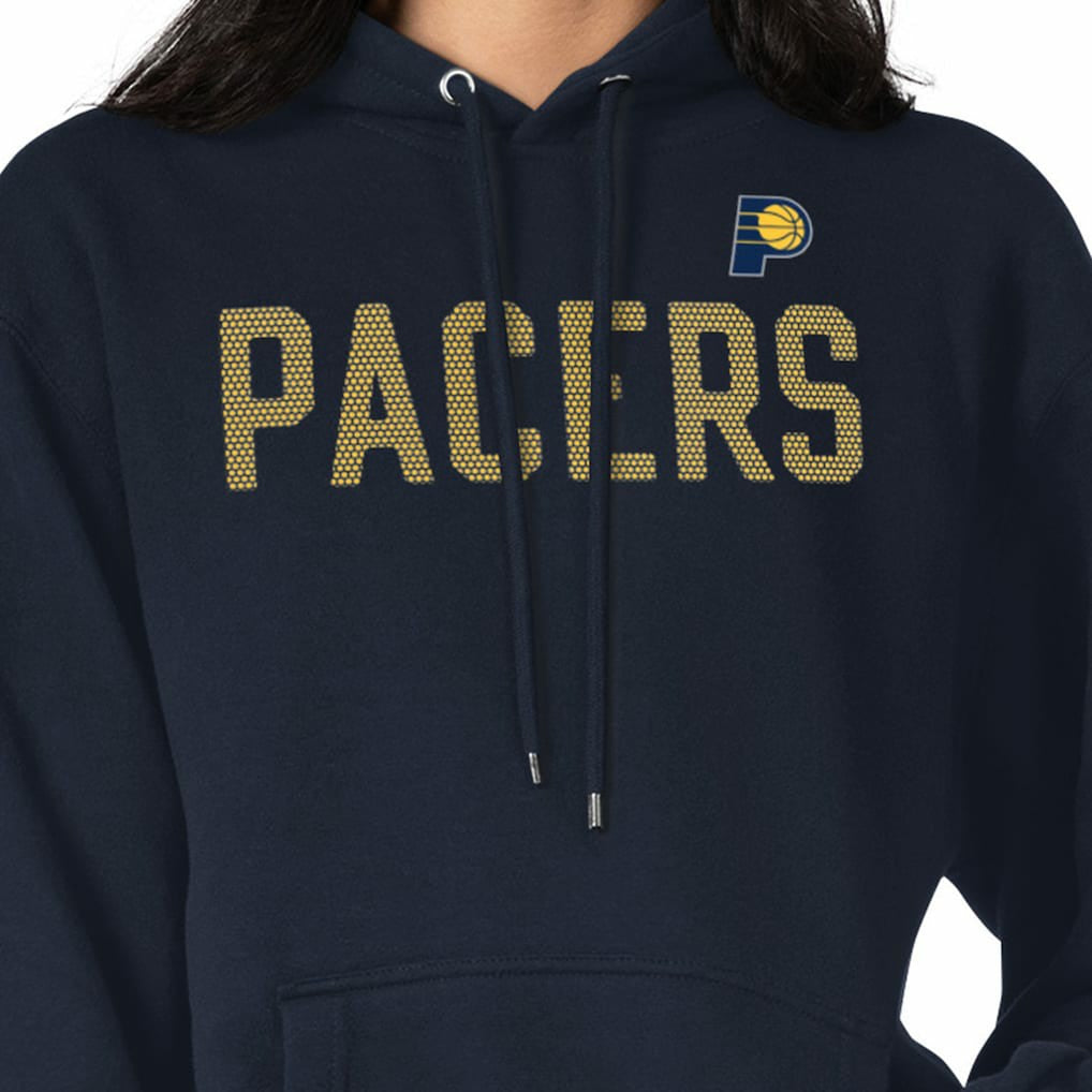NBA - Indiana Pacers G-III 4Her by Carl Banks Women's Dot Print Pullover Hoodie - Navy
