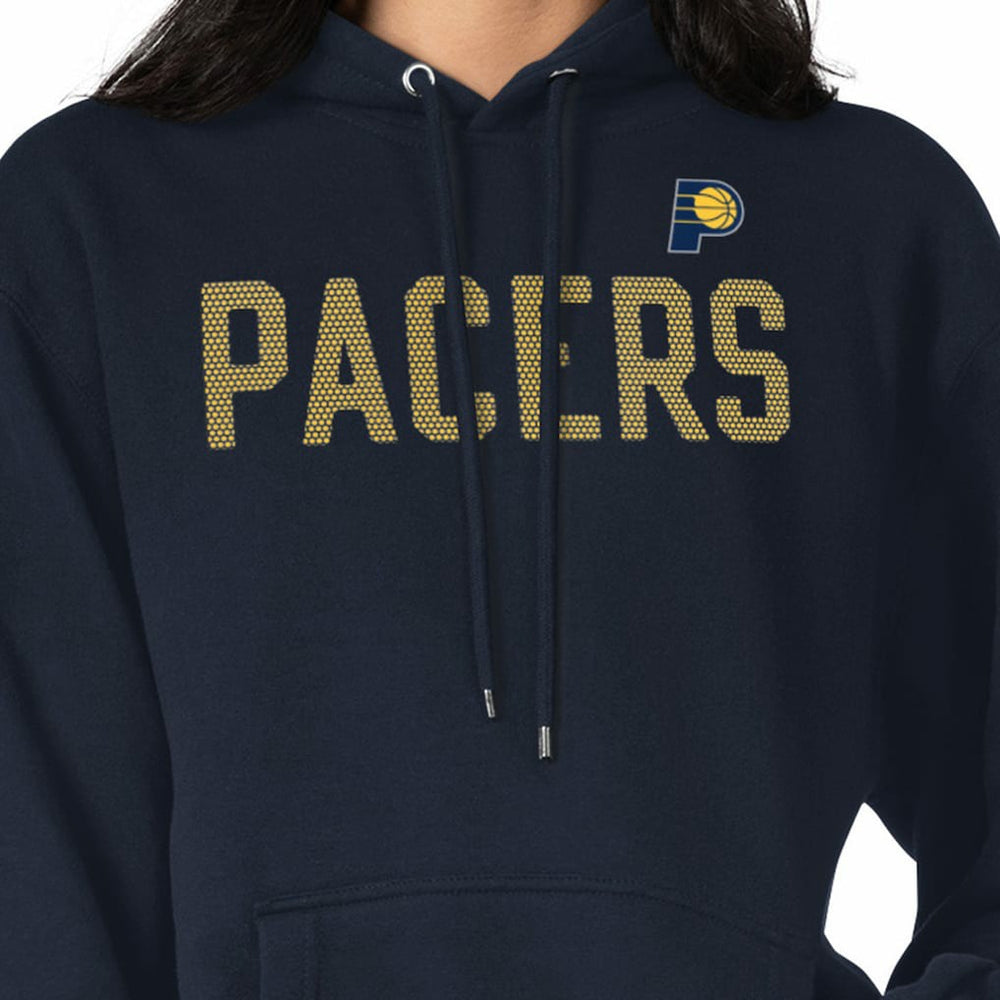 NBA - Indiana Pacers G-III 4Her by Carl Banks Women's Dot Print Pullover Hoodie - Navy